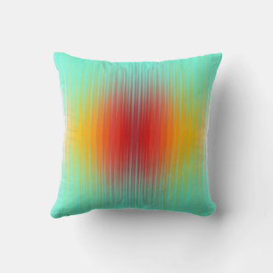 Spacecraft Reentry Plasma Field Colours Abstract Cushion