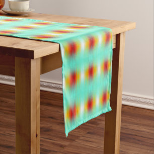 Spacecraft Reentry Plasma Field Colours Abstract Short Table Runner
