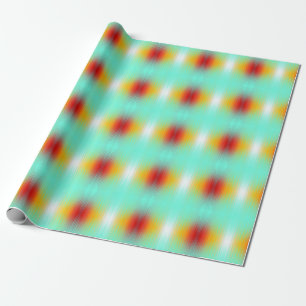 Spacecraft Reentry Plasma Field Colours Abstract  Wrapping Paper