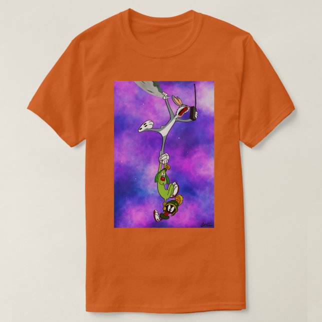 spaced out T-Shirt (Design Front)