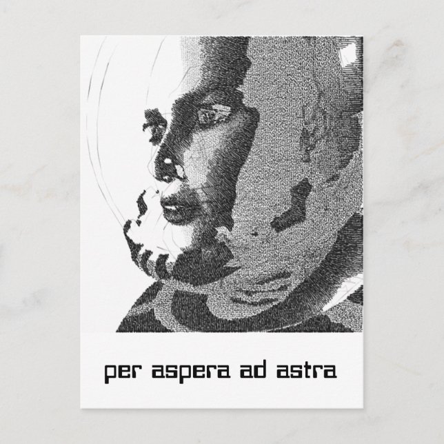 spacegirl postcard (Front)