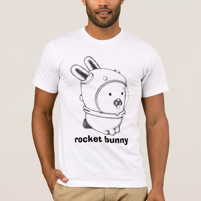 spaceglenda300, rocket bunny T-Shirt (Front)