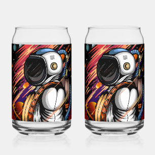 Spaceman Can Glass