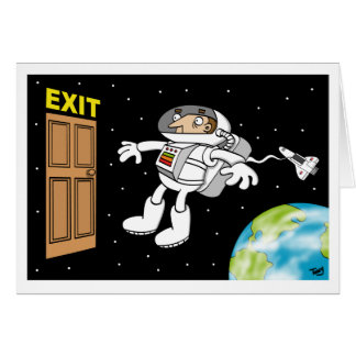 Spaceman Card