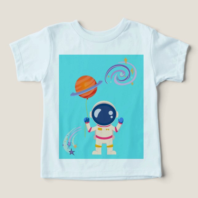 Spaceman cartoon adventures. (Design Front)