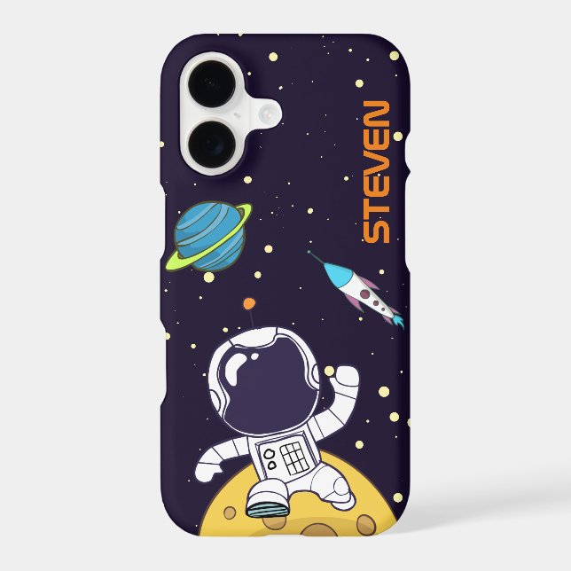 Spaceman Exploring Outer Space (Back)
