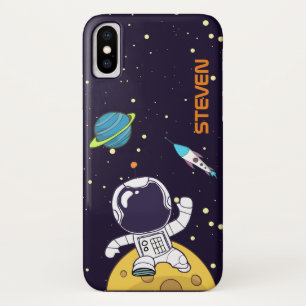 Spaceman Exploring Outer Space Case-Mate iPhone Case