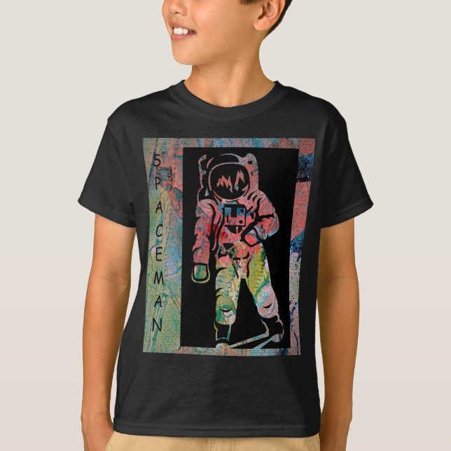 Spaceman Fashion Design by Janz T-Shirt (Front)