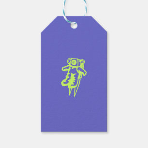 Spaceman Gift Tag