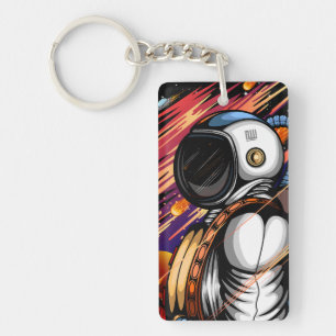 Spaceman Key Ring