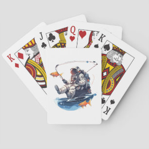 spaceman playing cards