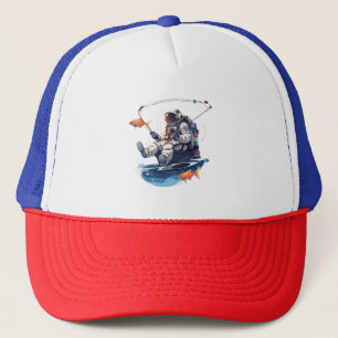 spaceman trucker hat
