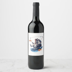 spaceman wine label