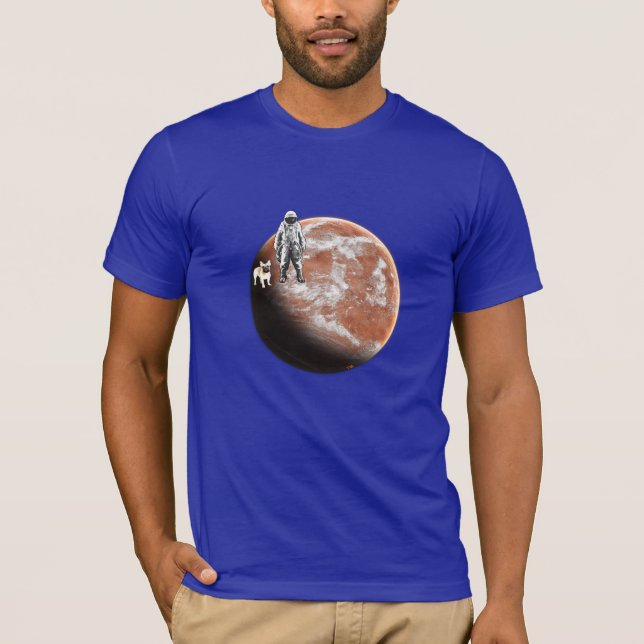 Spaceman with little-dog T-Shirt (Front)