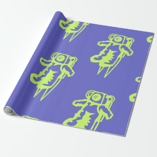Spaceman Wrapping Paper
