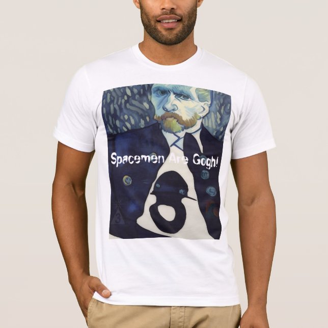 Spacemen Are Gogh T-Shirt (Front)