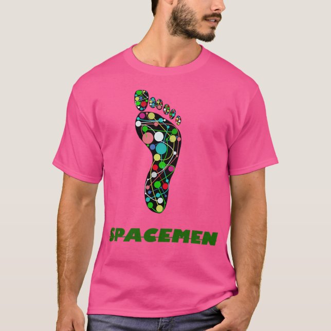 Spacemen Footprint T-Shirt (Front)