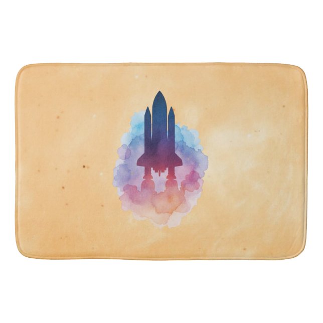 Spaceship Bath Mat (Front)