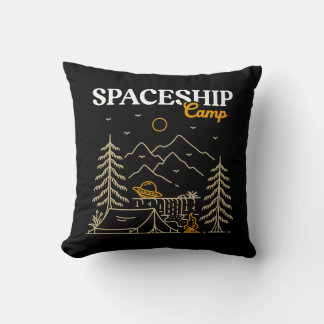Spaceship Camp Cushion