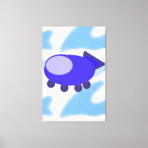 Spaceship Canvas Print
