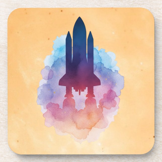 Spaceship Coaster (Front)