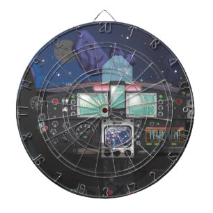 Spaceship Console Dartboard