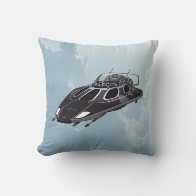 Spaceship Cushion (Front)