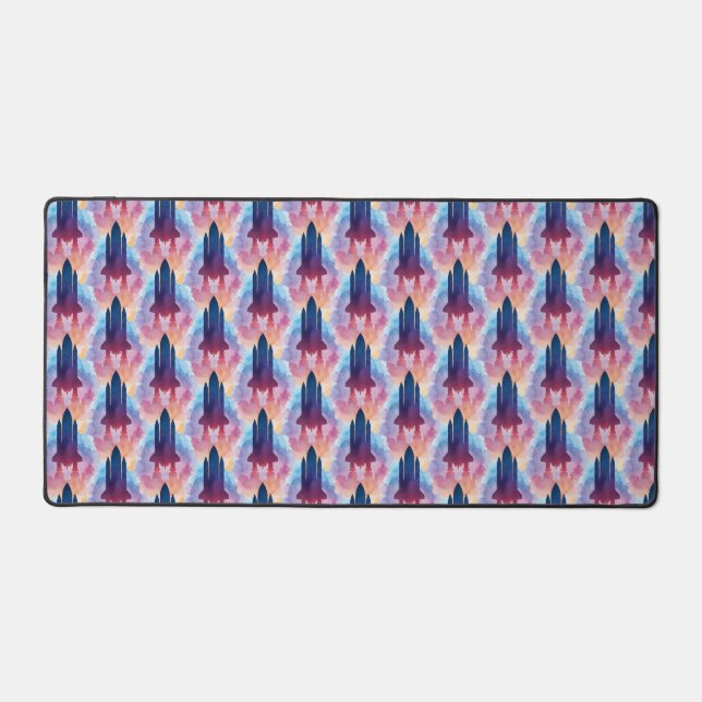 Spaceship Desk Mat (Front)