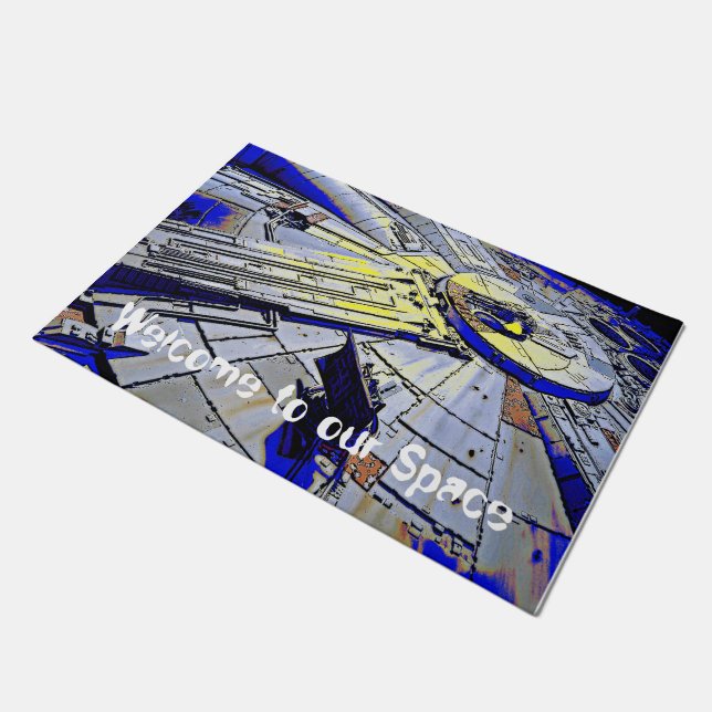 Spaceship  doormat (Angled)