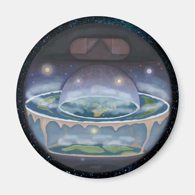 Spaceship Earth Magnet (Front)