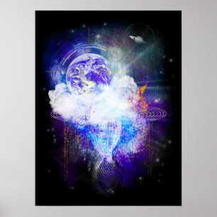 Spaceship Earth Poster