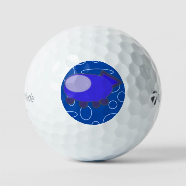 Spaceship Golf Balls (Front)