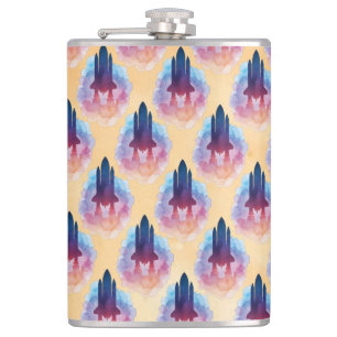 Spaceship Hip Flask