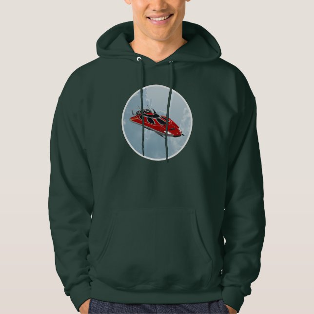 Spaceship Hoodie (Front)