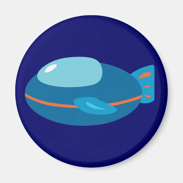 Spaceship Magnet (Front)