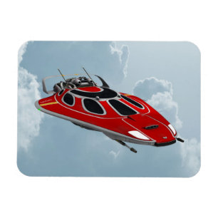 Spaceship Magnet