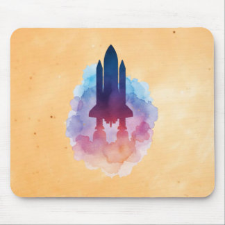 Spaceship Mouse Pad