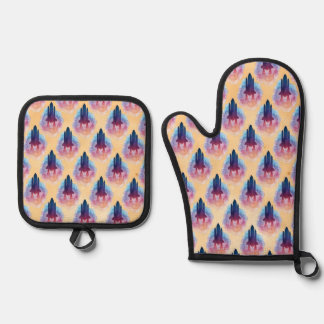 Spaceship Oven Mitt & Pot Holder Set