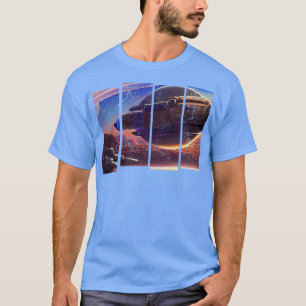 Spaceship SciFi T-Shirt