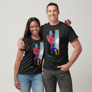 Spacewalk Abstract Painting Hankamer Artjunkhaus T-Shirt