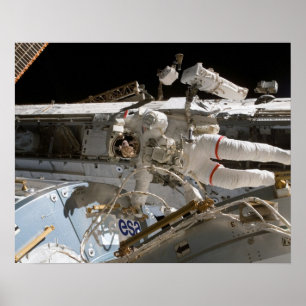 Spacewalk (STS-122) Poster