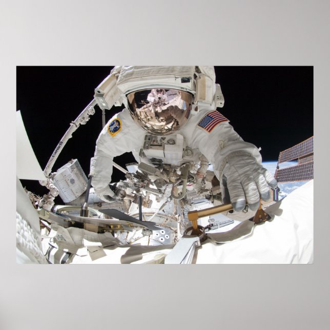 Spacewalk (STS-134) Poster (Front)