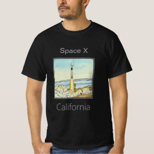SpaceX Launch, Vandenberg, California T-Shirt