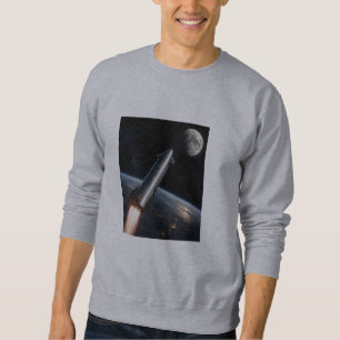 SpaceX Starship Launch Reusable Rocket Sweatshirt