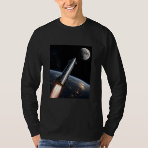 SpaceX Starship Launch Reusable Rocket T-Shirt