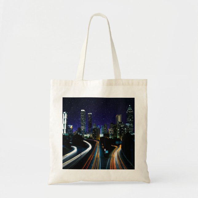 Spacey Atlanta Tote Bag (Front)