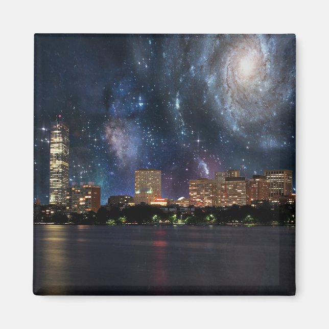 Spacey Boston Magnet (Front)