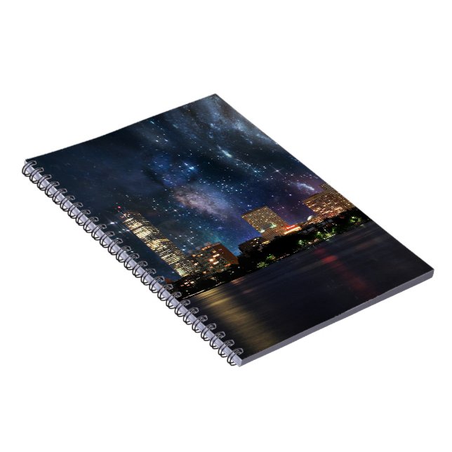 Spacey Boston Notebook (Right Side)