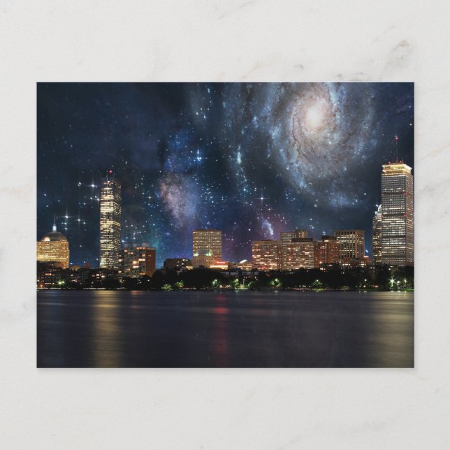 Spacey Boston Postcard (Front)