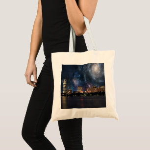 Spacey Boston Tote Bag